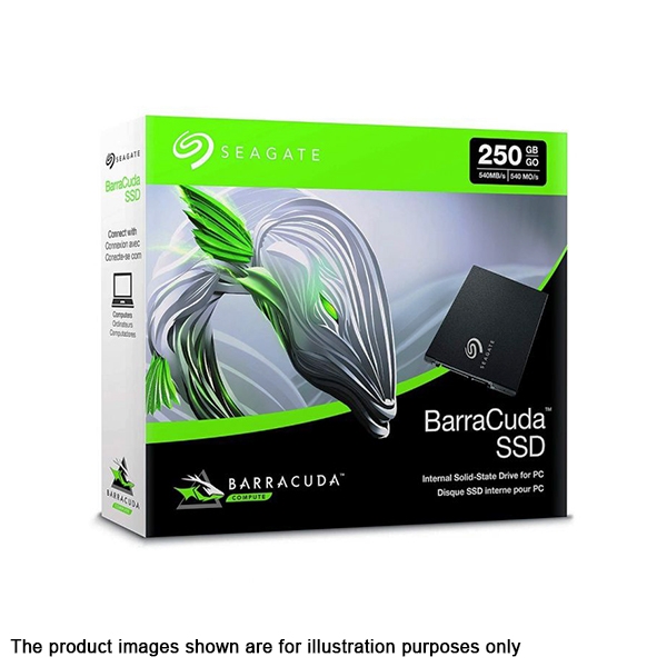 Seagate SSD 250gb Barracuda – 2.5 Inch for Computer Desktop Laptop | Goitmart