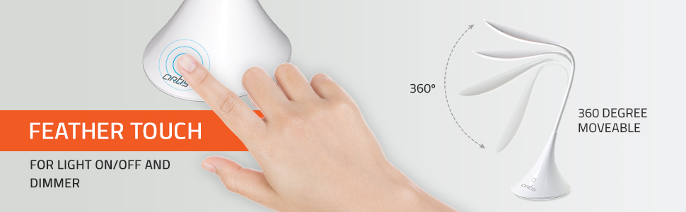 artis lily desktop lamp l120