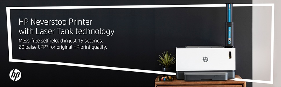 HP Neverstop 1000w Wifi Laser Printer