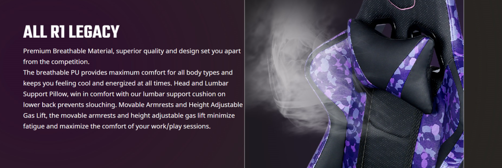 Cooler Master CALIBER R1S CAMO Gaming Chair