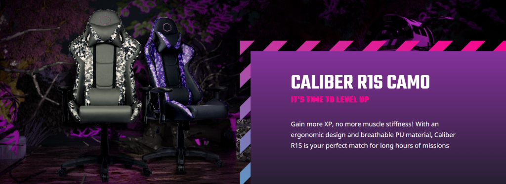 Cooler Master CALIBER R1S CAMO Gaming Chair