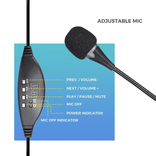 zebronics zeb supreme usb with mic wired headset