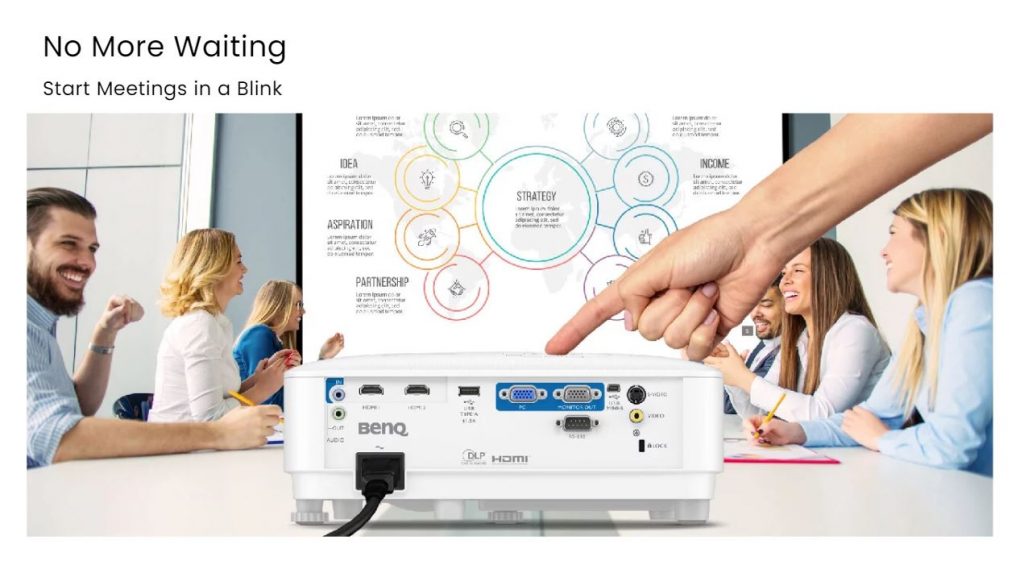 BenQ MW560 Meeting Room WXGA Business Projector