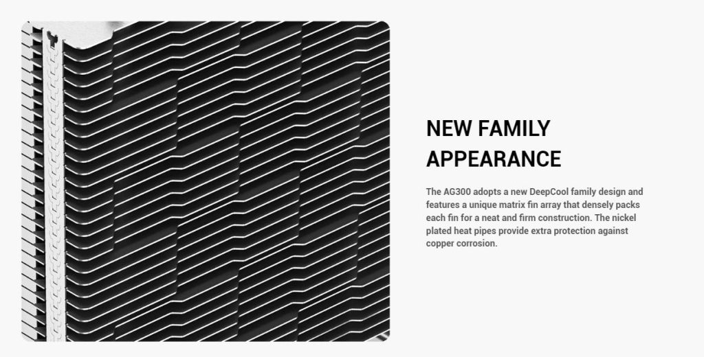 Deepcool GAMMAXX SERIES AG300 Single-Tower CPU Cooler